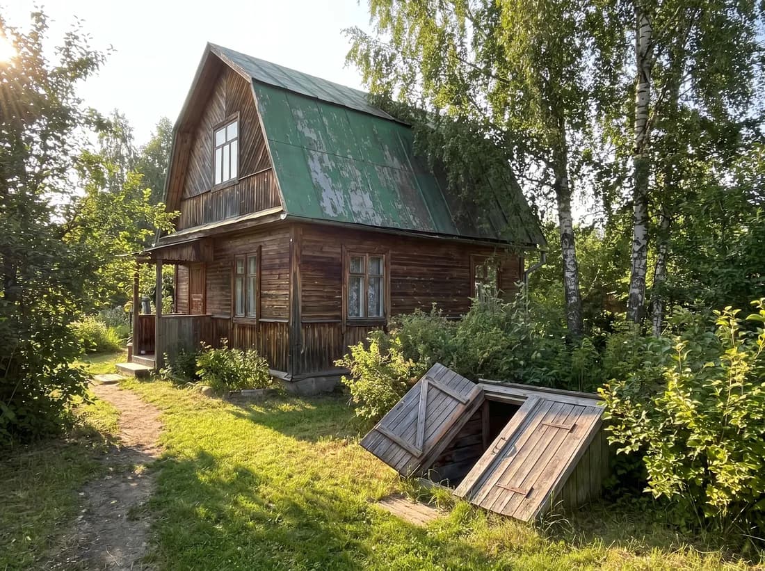 Погреб под домом или отдельно на участке: что выбрать